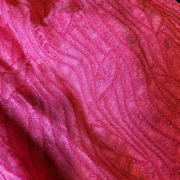 Alago brand pink sparkly dress - women's size 8 - Picture 3 of 3